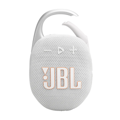 JBL Clip 5 Portable Bluetooth Speaker Box White - Waterproof and Dustproof