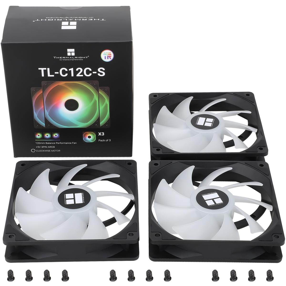 Thermalright ARGB PWM FDB bearing cooling fan for PC cooling