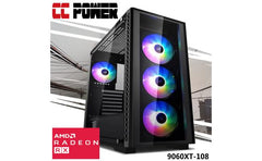 CC Power 9060XT-108 Gaming PC NEW 13Gen Intel Core i7 16-Cores w/ AMD Radeon 9060 XT 8GB DDR6 & Advanced Air Cooler
