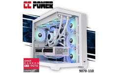 Cc Power 9070 110 Gaming Pc 14gen Intel Core I9 K Series 24 Cores W/ Amd Radeon 9070 16gb Ddr6 & Liquid Cooler