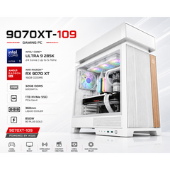 Powered By ASUS 9070XT-109 Gaming PC | Core Ultra 9 285K | Radeon RX 9070 XT 16GB | 32GB DDR5 | 1TB NVMe