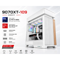 Powered By ASUS 9070XT-109 Gaming PC | Core Ultra 9 285K | Radeon RX 9070 XT 16GB | 32GB DDR5 | 1TB NVMe
