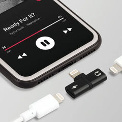 Promate iHinge-LT .BLACK, Audio & Charging Adaptor