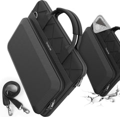 CityShield Laptop Shoulder Case for 16 inch Razer Blade 16 2025/2024/2023, for 15.6 inch Razer Blade 15 Gaming Laptop, Case with External Accessory Pocket and Handle (MC04)