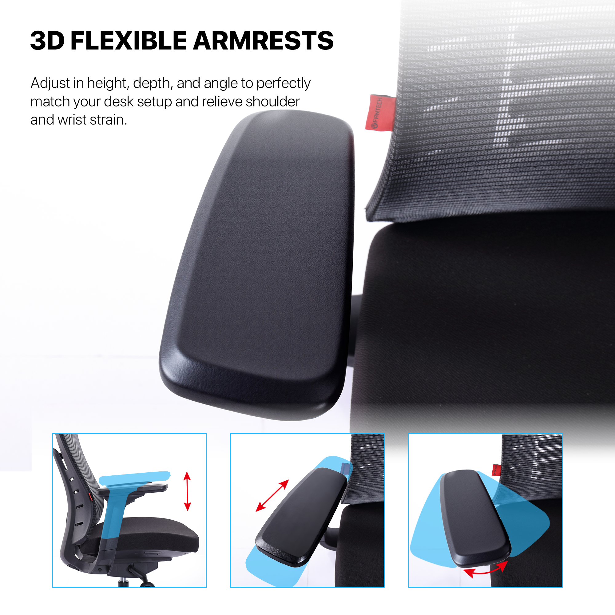 FANTECH OC1 gaming chairs for electronics hardware