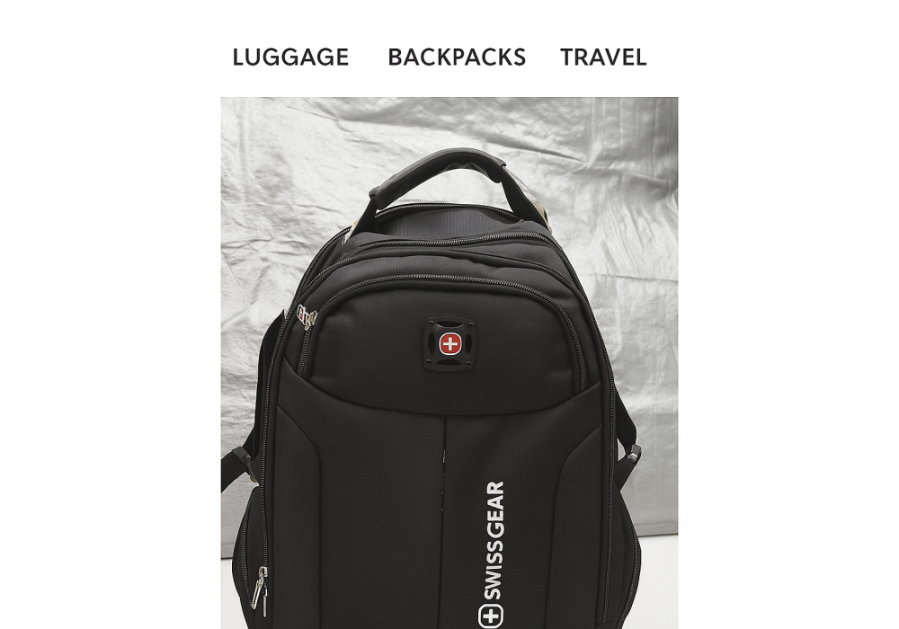 Backpack Large Capacity Expandable Backpack Multifunction USB Charging Business Bag For Laptop Up to 17.6"