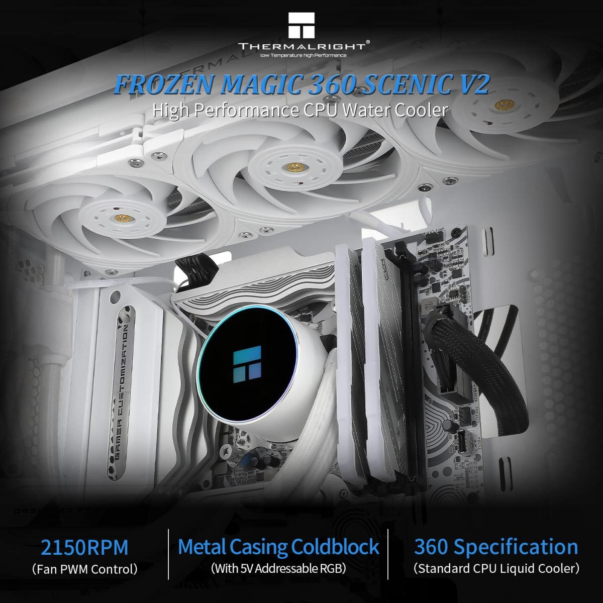 Thermalright PWM FDB bearing cooling fan for PC cooling