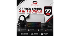 Attack Shark (Mouse Pad + L80PRO Wireless Gaming Headset + X11 Wireless Gaming Mouse + X820 Ultra Gaming Keyboard)