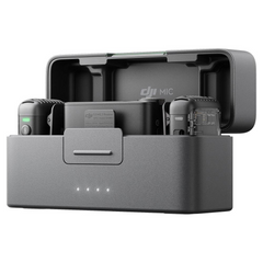 DJI Mic 2 Wireless Professional Microphone (2TX + 1RX) & Charging Case