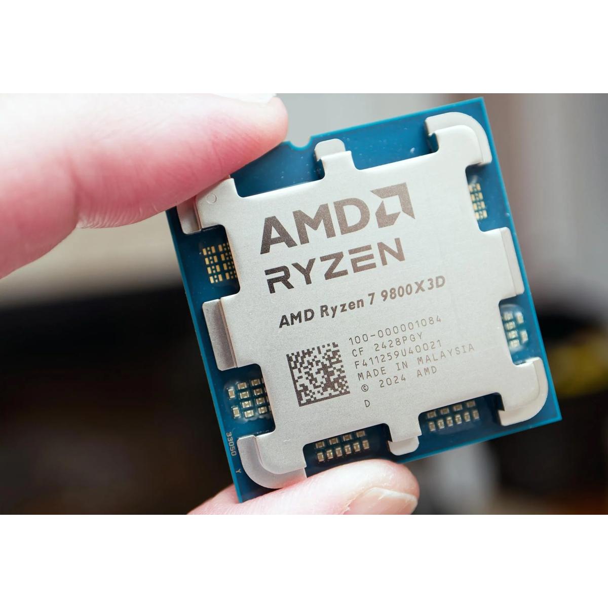 AMD RYZEN 7 9800X3D 8-Core 4.7GHz (5.2 GHz Max Boost) 104MB Cache AM5 Desktop Processor , Tray