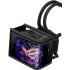 ASUS ROG Ryuo IV SLC 360 ARGB 6.67" AMOLED 3D Curved Panoramic Display, Ultra Performance All-In-One 360mm Liquid CPU Cooler, Sliding LCD Panel w/ Pre-Installed 3x ROG RYUO IV MF-12C ARGB Fan - Black