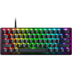 Razer Huntsman V3 Pro Mini 60% Esports Analog Optical Switches Rapid Trigger & Adjustable Actuation Onboard Adjustments Dual-Purpose Mod Keys PBT Keycaps - Black