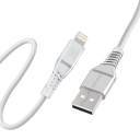 Promate USB-A to Lightning Cable, High Tensile 2.4A Super-Fast USB-A to Lightning Charger Data Sync for iPhone, iPad, AirPods Pro, PowerLine-Ai120 - Black/Blue/White