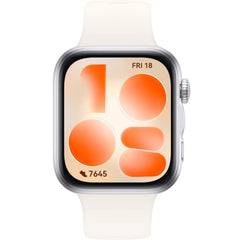 Huawei Fit Smart Watch 5, 10Days Battery Life, Works with Android & IOS, White - 55020HRK