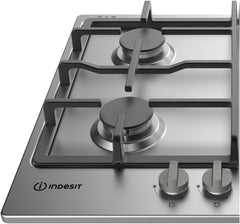Indesit Built in Hob, 60Cm, Cast Iron, Full Safety, Stainless Steel - THP 641 W IX