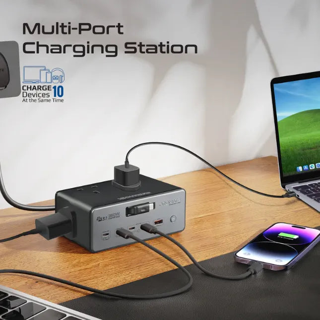 Promate PowerBrix-160W, Charging Station 3250W