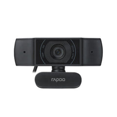 Rapoo C200 720p HD USB Black, 360° Horizontal, 100° Super Wide-Angle Webcam with Microphone for Live Broadcast Video Calling Conference | Rapoo C200 | - CompuMe