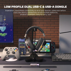 Fantech SUPER MAXFIT Carbon Pro Bluetooth Wireless Headset with Detachable Mic