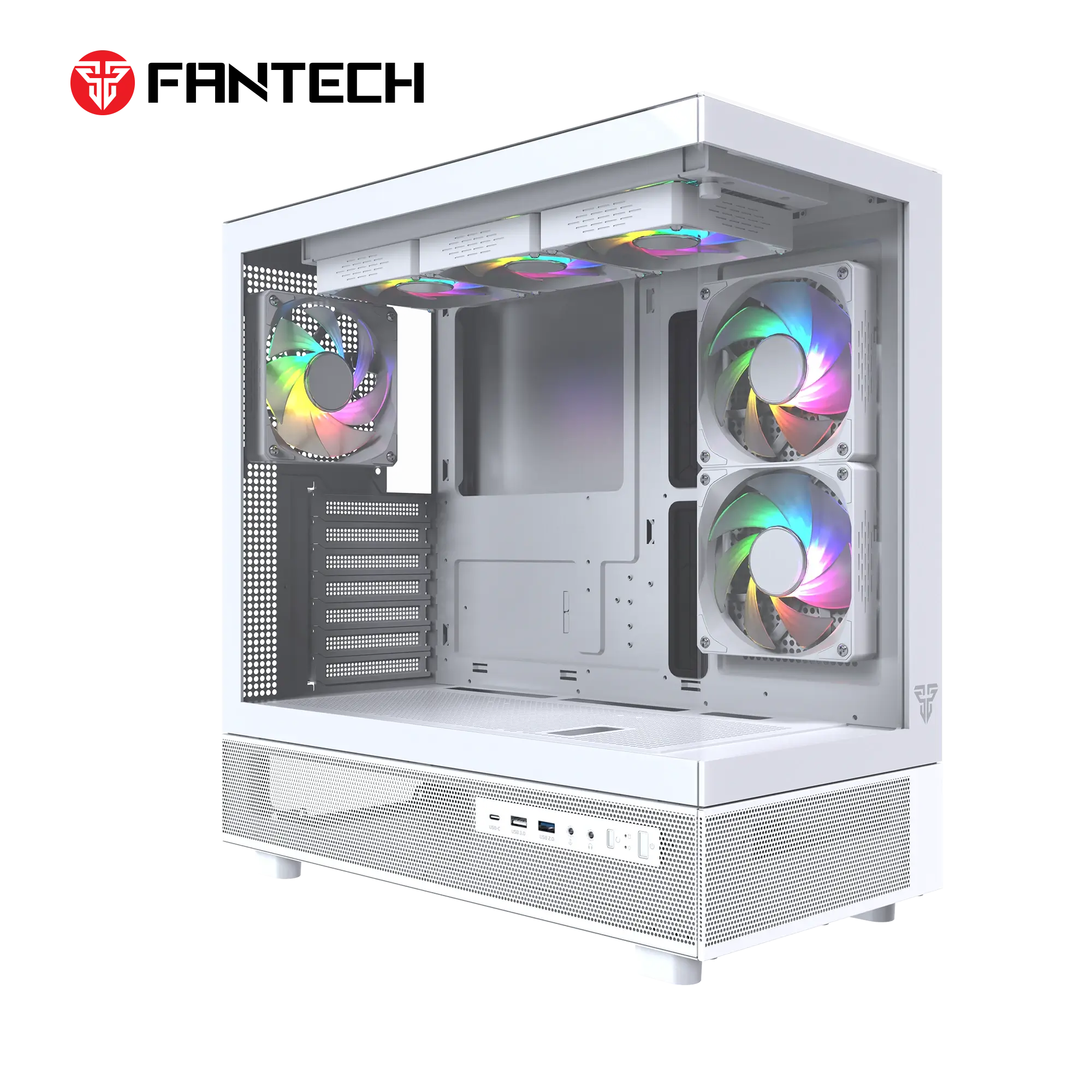 Fantech CG86 PC case for desktop computer builds and component installation
