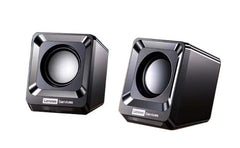 Lenovo A01 Wired 3.5mm+usb Desktop Speakers 3w*2