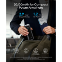 Anker Prime 20K Power Bank – 220W Total Output, 140W Fast Laptop Charging, 100W Max Recharging, Smart Display & App Control, TSA‑Approved Capacity - 18 Month Warranty