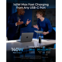Anker Prime 20K Power Bank – 220W Total Output, 140W Fast Laptop Charging, 100W Max Recharging, Smart Display & App Control, TSA‑Approved Capacity - 18 Month Warranty