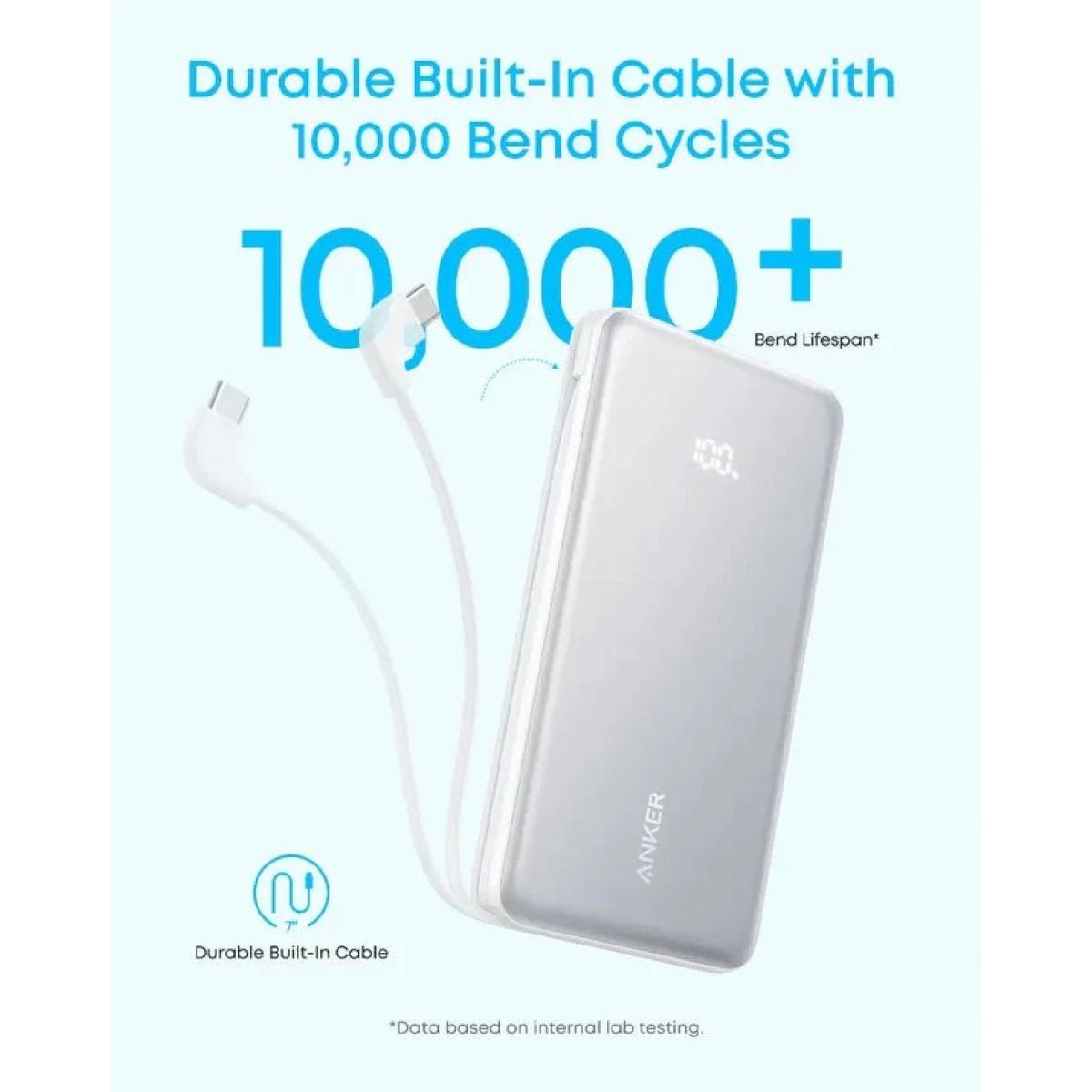 Anker Bank 10000mah USB cable for device connectivity