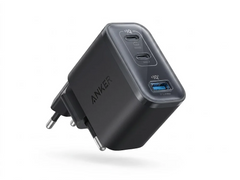 Anker Nano Charger (70W, 3 Ports) Black