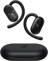 Anker Soundcore V20i Open-Ear Headphones, Adjustable Ear Hooks - Black