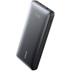 Anker 533 Power Bank10000mah Portable Charger-A1249 (PowerCore 25W) With 3 Port, 2 USB-C, 1 USB-A Fast Charging Battery Pack For iPhone Series, iPad, Samsung, Android and More - Black