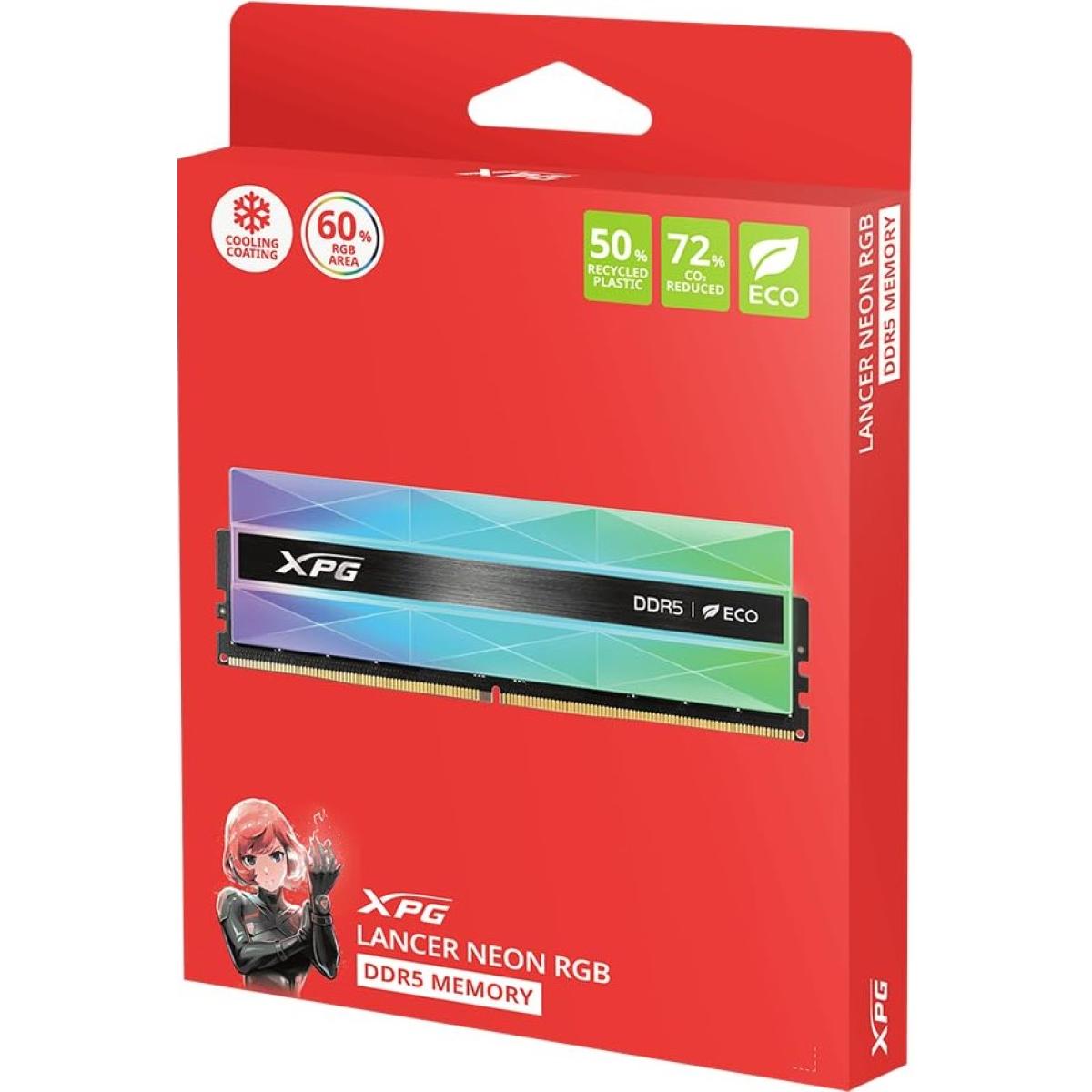 Adata RGB memory module for desktop computer upgrades