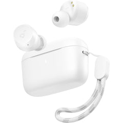 Anker Soundcore A25i Bluetooth 5.3, App Custom Sound 28 Hours Playtime Water Resistant 2 Microphones For Clear Calls Unique Earphone Mode White - CompuMe