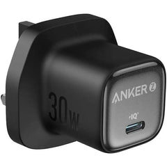 Anker A2698 Zolo 30W Compa USB C GaN Charger, 30W Power Output, Superior Temperature Management, Innovative Stacking Technology, Advanced GaN II Technology, Black