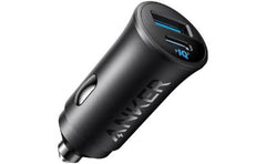 Anker Usb C Car Charger, 30w 2 Port Type C Car Adapter, Iphone Car Charger With Power Iq 3.0, For Smartphones Black