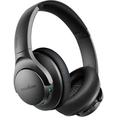 Anker Soundcore Life Q20 Hybrid Aive Noise Cancelling Headphones, Wireless Over Ear Bluetooth Headphones, 60h Playtime, Hi Res Audio, Deep Bass, Foam Ear Cups, Travel, Office, Usb C Charging , Black