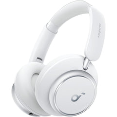 Anker Soundcore Space Q45 Adaptive Aive Noise Cancelling Headphones, Reduce Noise By Up To 98%, 50h Playtime, App Control, Ldac Hi Res Wireless Audio, Comfortable Fit, Clear Calls, Bluetooth 5.3 White