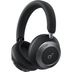 Anker Soundcore Space One Pro, With Headphones Case, Adaptive Aive Noise Cancelling Headphones Driven By 6 Mics, Super Foldable Design, 60h Lossless Audio, Ultra Fast Charging, Hi Res Wireless Black