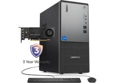 Lenovo 14th Gen Desktop ThinkCentre neo 50t Gen 5 Intel® Core™ i7-14700 Processor Intel Arc A310 LP 4GB GDDR6 16GB DDR5 512GB SSD WIFI & Bluetooth Integrated