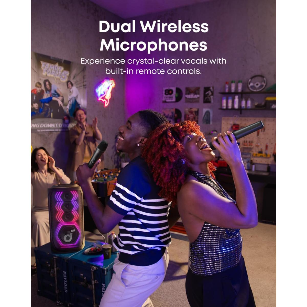 Anker wireless Bluetooth microphone for audio recording