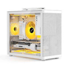 Huntkey A320G PC Empty Gaming Case without Fans -White