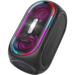 Anker A3391g12 Soundcore Rave+ Party Cast Portable Bt5.0 Speaker, 160w, Light Show, Ipx7, 24 Hours Of Battery Life Black - CompuMe