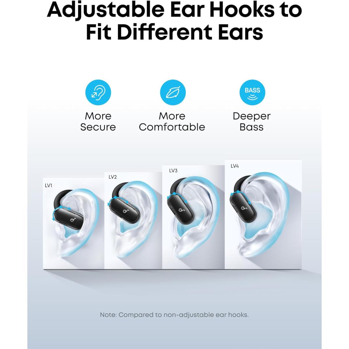 Anker V40I Bluetooth headset for computer setup
