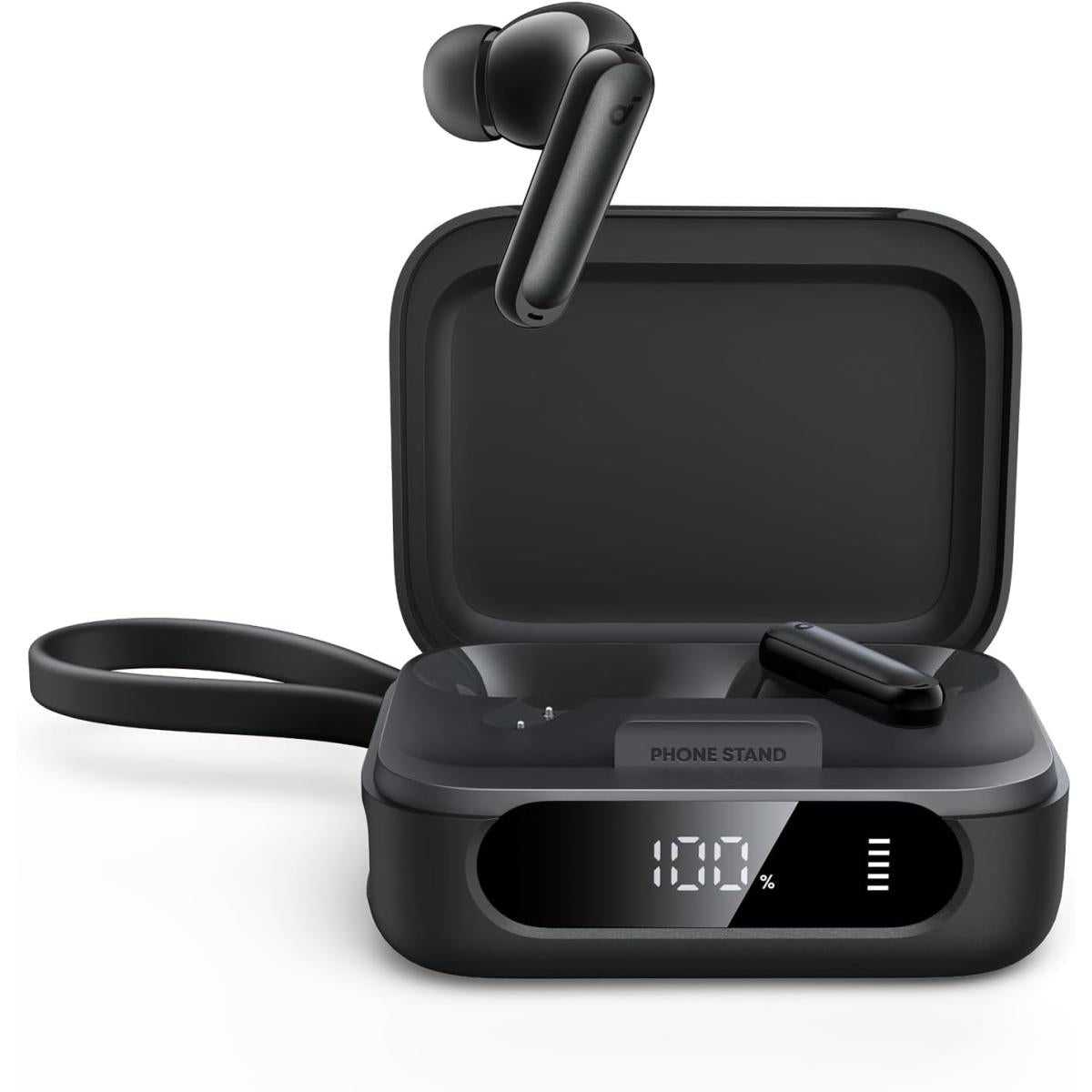 Anker Soundcore P41i Adaptive Noise Cancelling Earbuds With Portable Phone Charger, Only For Usb C Charging, 12h Playtime, 192h With Case, 6 Mic Ai Clear Calls, Ipx5 Wireless Bluetooth Earbuds Black