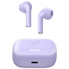 Anker Soundcore K20i, Semi-in-Ear Earbuds, Bluetooth Wireless, 36H Playtime, Fast Charge, Clear Sound, Comfortable Fit, ENC 2-Mic Clear Calls, Custom EQ, IPX5, Bluetooth 5.3, App Control - Purple