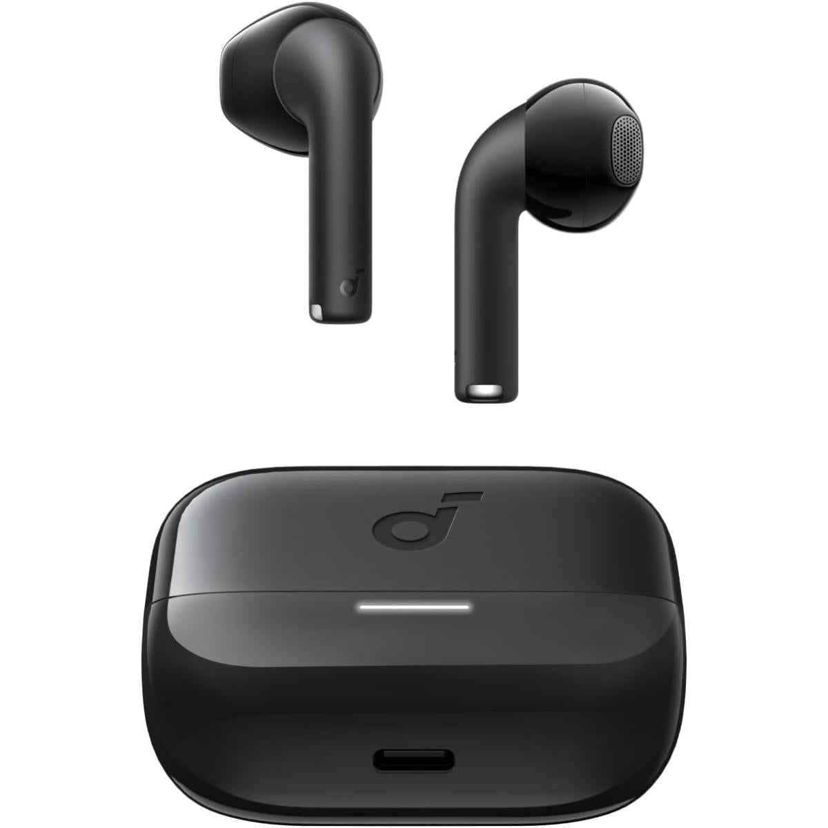 Anker Soundcore K20i, Semi In Ear Earbuds, Bluetooth Wireless, 36h Playtime, Fast Charge, Clear Sound, Comfortable Fit, Enc 2 Mic Clear Calls, Custom Eq, Ipx5, Bluetooth 5.3, App Control Black