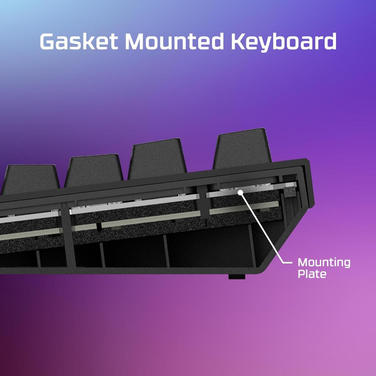 Hyperx Alloy Rise Mechanical Ultra Customizable Hot Swappable Switches Ambient Light Sensor Gasket Mounted Linear Switches Hyperx Alloy Rise Mechanical Ultra Customizable Hot Swappable Switches Ambient Light Sensor Gasket Mounted Linear Switches