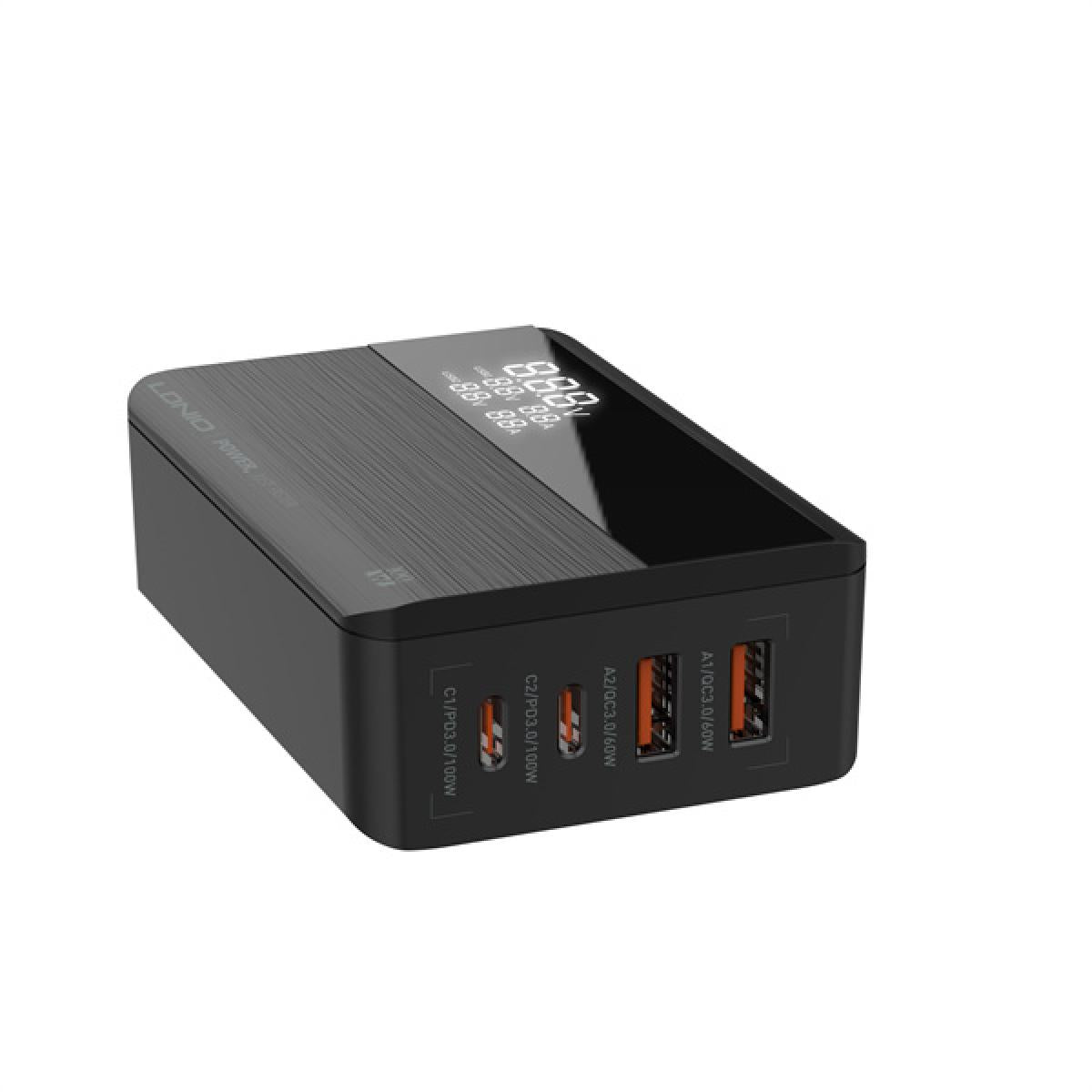 Ldnio A4809c Gan 100w Pd Super Charging Desktop Charger Desktop Charger For Mobile Phone High Power Home Charger Black Ldnio A4809c Gan 100w Pd Super Charging Desktop Charger Desktop Charger For Mobile Phone High Power Home Charger Black