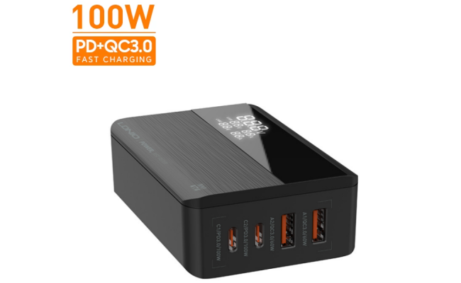 Ldnio A4809c Gan 100w Pd Super Charging Desktop Charger Desktop Charger For Mobile Phone High Power Home Charger Black Ldnio A4809c Gan 100w Pd Super Charging Desktop Charger Desktop Charger For Mobile Phone High Power Home Charger Black