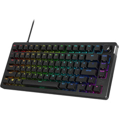 Hyperx Alloy Rise 75 Mechanical Ultra Customizable Hot Swappable Switches Ambient Light Sensor Gasket Mounted Linear Switches