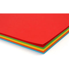 A4 Color Paper, 80g, 10 Colors Pack of 100 Sheets